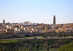 Vue de la médina de Meknès.