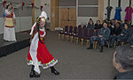 Thumbnail for File:Members of Shen Yun, a classical Chinese dance company, perform a traditional Chinese song and dance for U.S. Sailors during an Asian-American and Pacific Islander Heritage Month celebration in the Grand Vista 130529-N-MM360-055.jpg