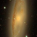 Messier 65 by the Sloan Digital Sky Survey