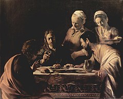 Cena in Emmaus (Caravaggio Milano)