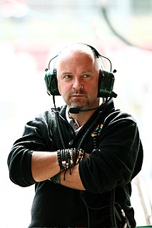 Mike Gascoyne British Formula One designer