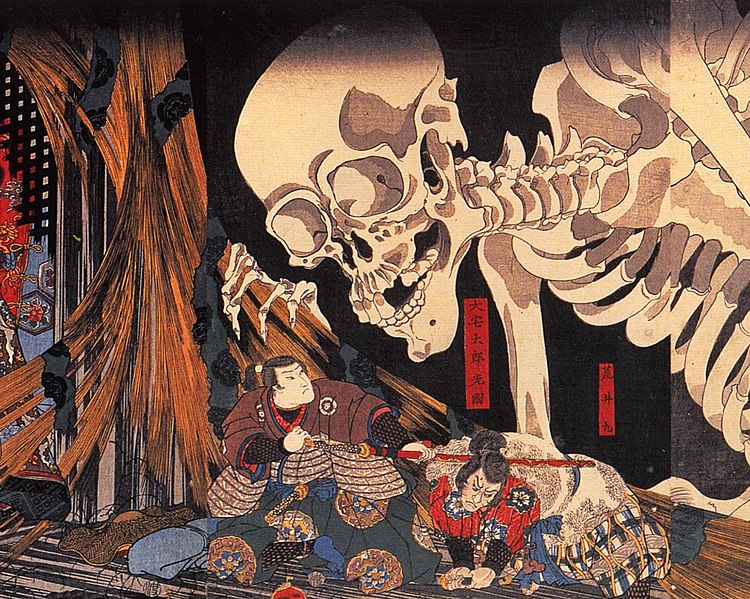 File:Mitsukuni defying the skeleton spectre invoked by princess Takiyasha (cropped).jpg