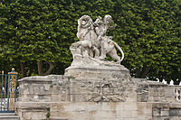 Les lions du Peyrou