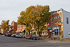 Mount Vernon, Hrabstwo Linn, Iowa, USA - Widok na 