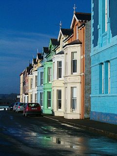 Moville Town in Ulster, Republic of Ireland