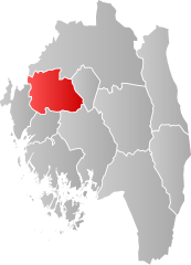 Lage der Kommune in der Provinz Østfold