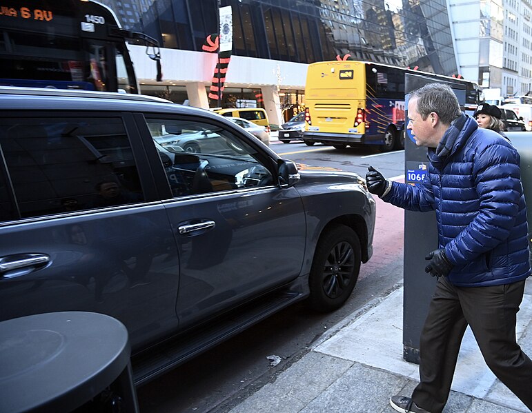 File:NYC Transit Joins NYPD to Ticket Vehicles Illegally Parked in Bus Lanes (53397542161).jpg