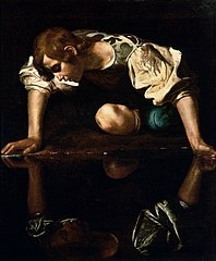 Narcissus-Caravaggio (1594-96) edited.jpg