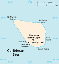 Bản đồ Đảo Navassa