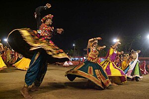 Garba dance in Ahmedabad
