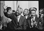 Thumbnail for File:Nelson Mandela and the Congressional Black Caucus.jpg