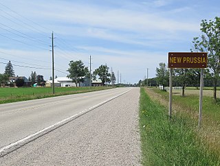 <span class="mw-page-title-main">New Prussia, Ontario</span> Unincorporated rural community in Ontario, Canada