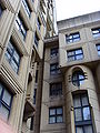 Detail of an appartment block in Noisy-le-Grand, near Paris