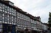 Half-timbered houses at Breite Strasse 1–7