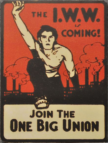IWW sticker, 1910s