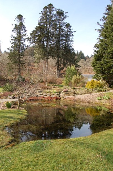 File:Ornamental pond in Armadale Castle grounds - geograph.org.uk - 386000.jpg