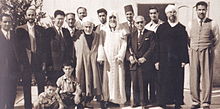 Oulama Algerien in Damascus in het huis van Sheikh El-Ketani.jpg