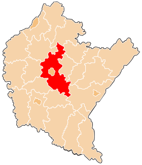 Localización de Powiat de Rzeszów