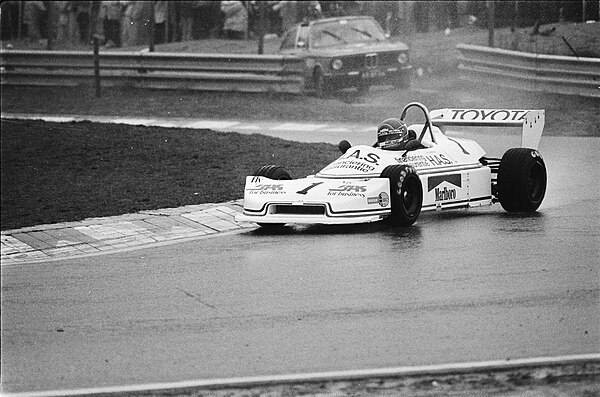 Lammers showing the way around at a wet Zandvoort in Formula 3.