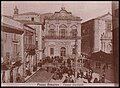 Trg Garibaldi s Gradskom vijećnicom oko 1900.