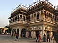 Perspective view of City palace, Jaipur