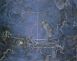 Pesello (attr.) emisfero celeste, 1442 circa, sagrestia vecchia, firenze.jpg