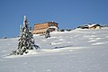 * Nomination Petrova bouda (Peterbaude) mountain hut in winter 2018. Krkonoše mountain, Czech Republic --Pudelek 15:27, 8 April 2018 (UTC) * Promotion Good quality. --Milseburg 18:44, 8 April 2018 (UTC)