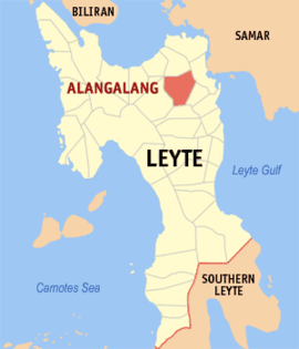 Alangalang na Leyte Coordenadas : 11°12'22"N, 124°50'52"E