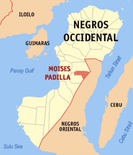 Kaart van Moises Padilla