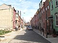 Harper Street, Fairmount, Philadelphia, PA 19130, looking east, 3000 block