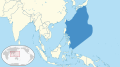 Philippine Sea in its region.svg
