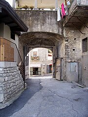 Una calle de Pietrelcina