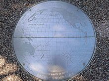 Plaque adjacent to hut, 2015 Plaque at the Southport Cable Hut, Main Beach, Queensland.jpg