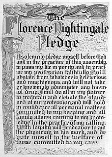 Nightingale Pledge Nurses oath