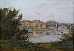Pont de Chatou, collection Pierre-François Maincent.