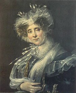 Portrait de Julie Candeille, 1828, musée des Beaux-Arts de Nîmes.