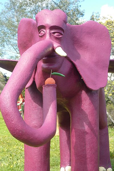 File:Portugal - Algarve - Barao de Sao Joao - Deodato Inácio Santos sculpture - the elephant (25696607162).jpg