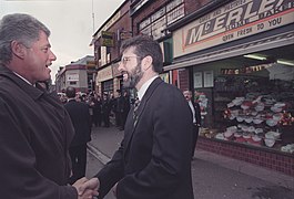 President Bill Clinton shaking hands with Gerry Adams.jpg