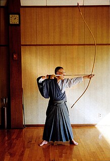 <i>Kyūdō</i> art of Japanese archery