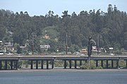 Puente Llacolen. Concepción, diciembre de 2019