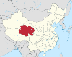 Qinghai - Lokalisering