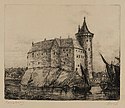 Raseborg castle in the 16th century Raaseporin linna, Schjerfbeck Magnus, 1880-1910.jpg