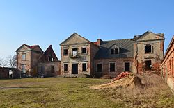 Manor in Radziki Małe, Poland (outside)