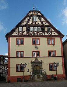 Rotenburg's Town Hall (built between 1597 and 1598) Rathaus rotenburg a f.jpg