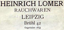 Heinrich Lomer: Firmengeschichte, Das Pelzkontorhaus, genannt die „Pelzkirche“, Werke