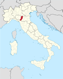 Provincia de Resg Emilia - Localizazion