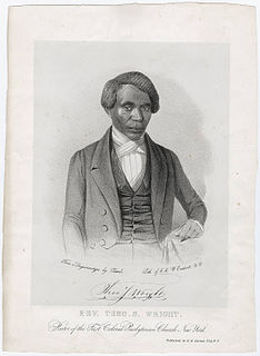 Theodore Sedgewick Wright American abolitionist