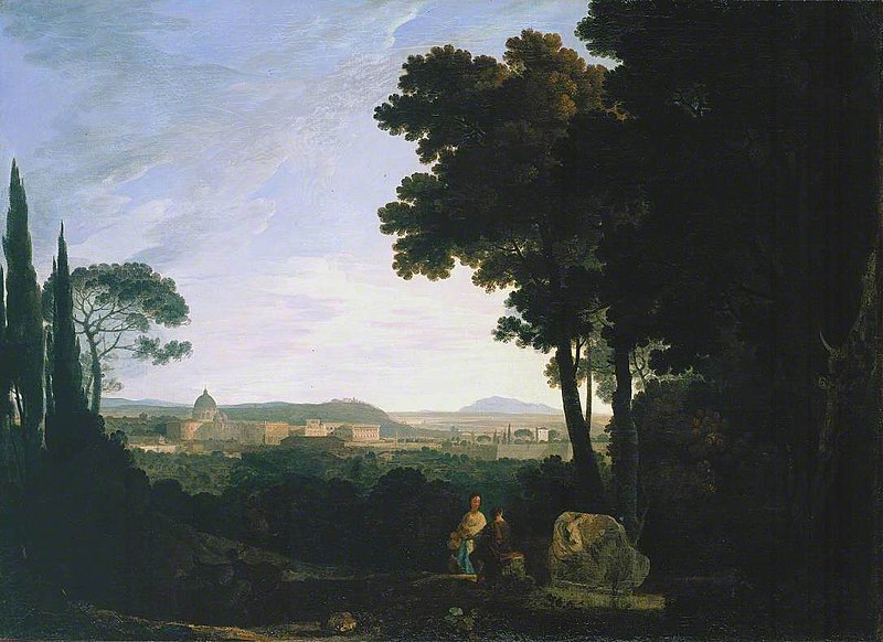 File:Richard Wilson (1713-1714-1782) - Rome, St Peter's and the Vatican from the Janiculum - T01873 - Tate.jpg