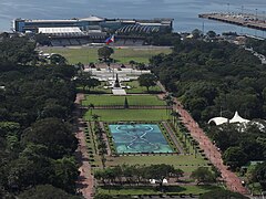 Rizal Park close-up