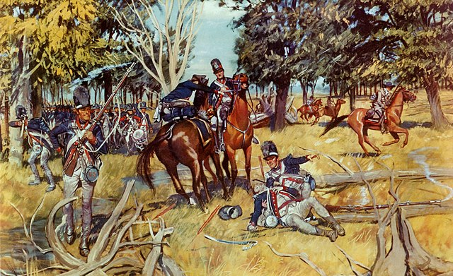 Banks of the Maumee. Anthony Wayne commanded the Army, enlarged in 1792 and was formed into the Legion (now 1st and 3rd Infantry Regiments). The Legio